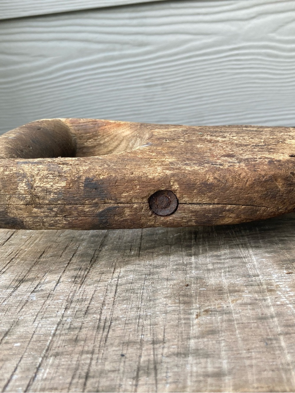 Primitive Rusty Shovel with Wood Handle Vintage Garden Tool - Picture 15 of 16